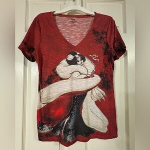 Cruella DeVille V Neck shirt